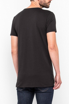 LEE FASHION FIT MĘSKI T-SHIRT KOSZULKA PITCH BLACK L65WEPEM 112116229