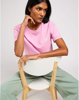 LEE DAMSKA KOSZULKA LEE RELAXED CREW TEE SUGAR LILAC 112350207