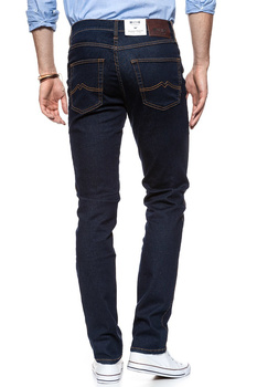 SPODNIE MĘSKIE MUSTANG Tramper Tapered DENIM BLUE 1004457 5000 882