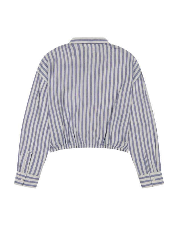 DAMSKA KOSZULA LEE ELASTICATED SHIRT SURF BLUE STRIPE 112363503