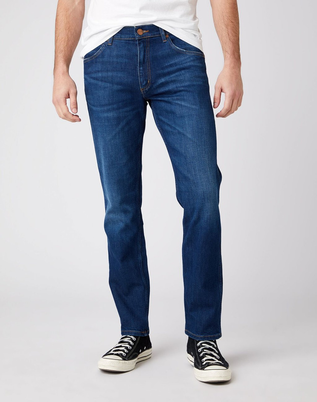 WRANGLER GREENSBORO MĘSKIE SPODNIE JEANSOWE FOR REAL W15QCJ027 112126867