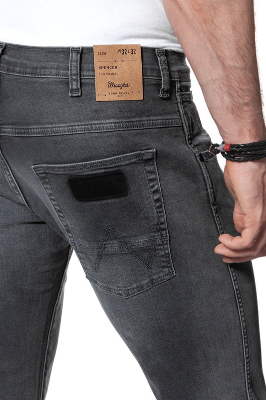 WRANGLER SPENCER SMASHED BLACK W184PT94Q