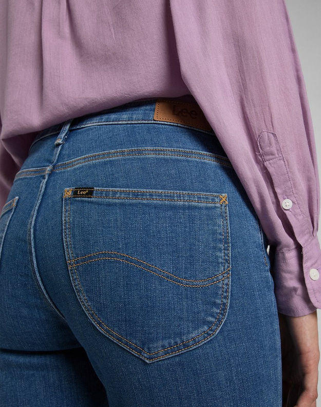 LEE ELLY DAMSKIE SPODNIE JEANSOWE MID LEXI L305OPWN 112145001