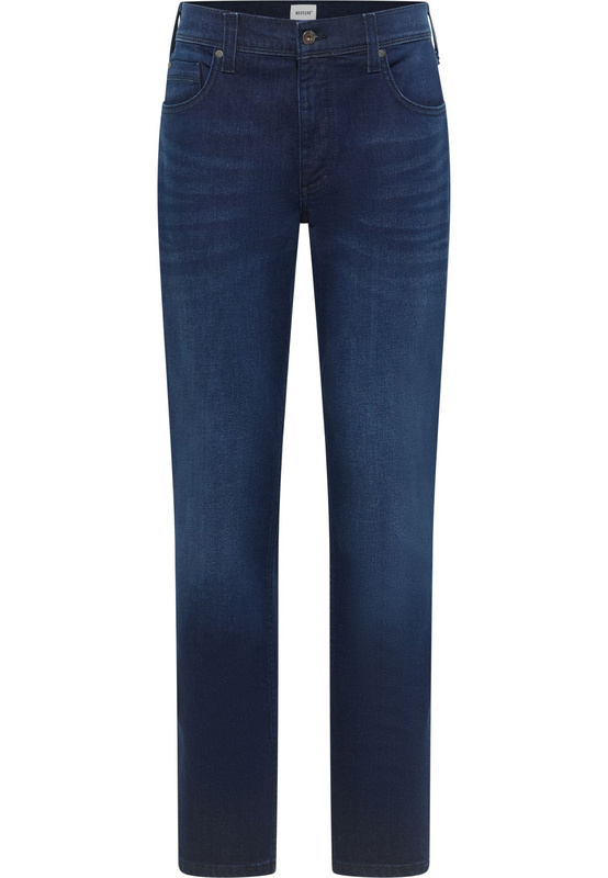 Męskie Spodnie jeansowe Mustang Style Washington Straight Denim Blue 1017233 5000 883