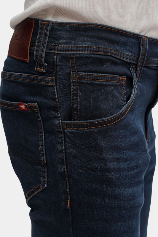 Męskie Szorty Mustang Style Chicago Shorts Z Denim Blue 1016349 5000 802