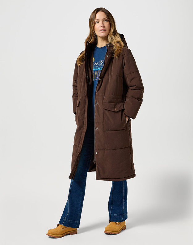 WRANGLER DAMSKA KURTKA OVERSIZED PUFFER MOLE 112358031 W41T017499