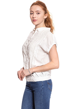 DAMSKA KOSZULA WRANGLER ROMANTIC TOP OFFWHITE W504LME02 112129262