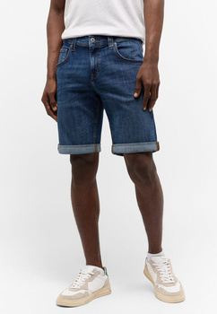 MĘSKIE SZORTY MUSTANG Chicago Shorts Z Denim Blue 1015691 5000 883