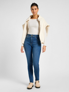 LEE DAMSKIE SPODNIE JEANSOWE LEE ULC SKINNY BLUE FORMAT 112357956