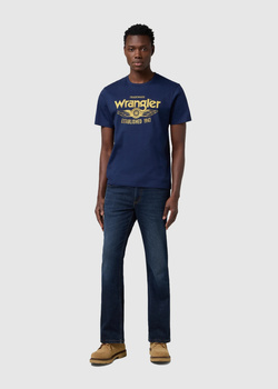 MESKA KOSZULKA WRANGLER AMERICANA TEE NAVY 112371415