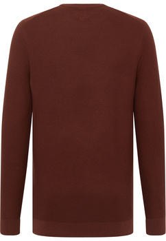 MUSTANG Elliot Cinnamon MĘSKI SWETER LOGO 1015815 3238