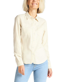 LEE 2 POCKET WORK SHIRT DAMSKA KOSZULA ECRU L45UIKNQ 112110588