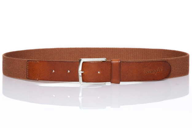 PASEK WRANGLER CANVAS BELT RUST W0B338994 112125518
