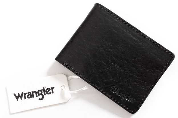 MĘSKI PORTFEL WRANGLER EASY WALLET BLACK W0X13U101 112125817