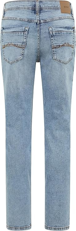Męskie Spodnie jeansowe Mustang Style Washington Straight Denim Blue 1016617 5000 202