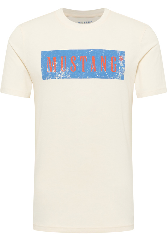 Męski T-Shirt Mustang Style Austin Whisper White 1016274 2013