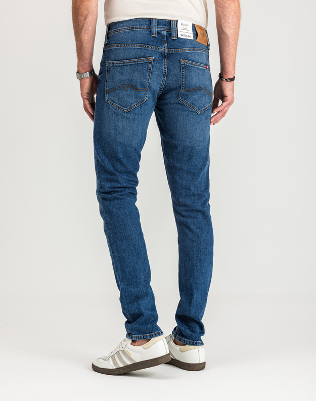 MUSTANG OREGON SLIM MĘSKIE SPODNIE JEANSOWE JEANSY DŻINSY DENIM BLUE 1015041 5000 702