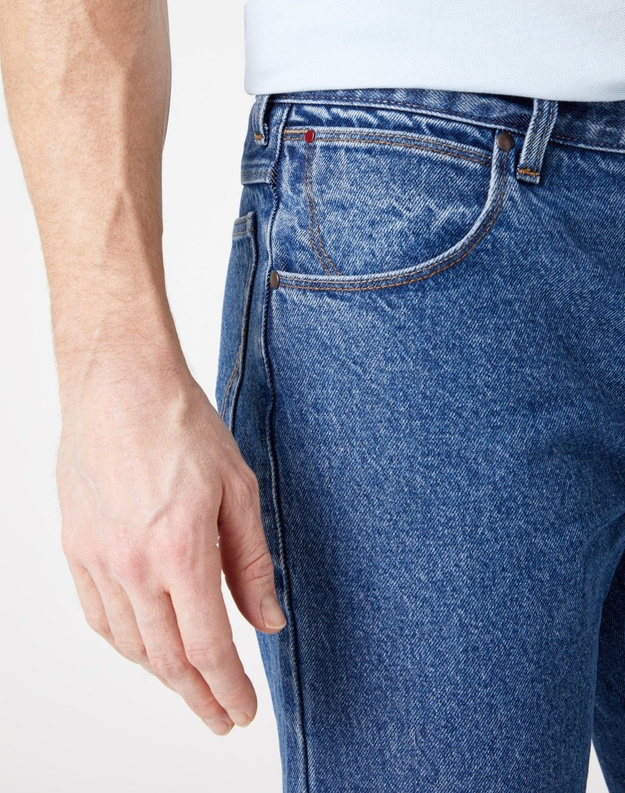 WRANGLER STRAIGHT MĘSKIE SPODNIE JEANSOWE JEANSY MEDIUM STW W10T05M02 112126006