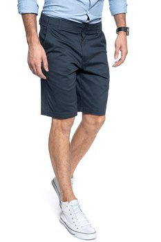 MĘSKIE SZORTY MATERIAŁOWE LEE COMFORT SHORT XM NAVY L71ZPB09 112119601