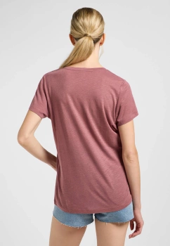 DAMSKA KOSZULKA LEE V NECK TEE HENNA 112363617