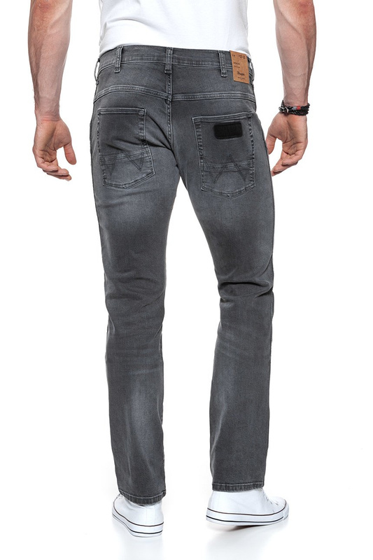 WRANGLER SPENCER SMASHED BLACK W184PT94Q