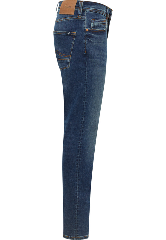 Męskie Spodnie jeansowe Mustang Style Vegas Slim Denim Blue 1017216 5000 683