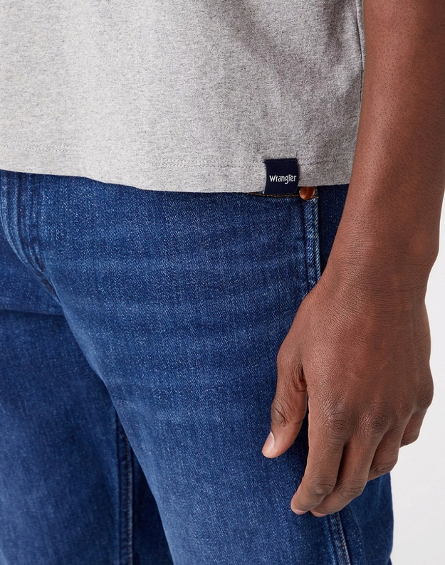 MESKA KOSZULKA WRANGLER 2 PACK TEE MID GREY MELEE 112321465