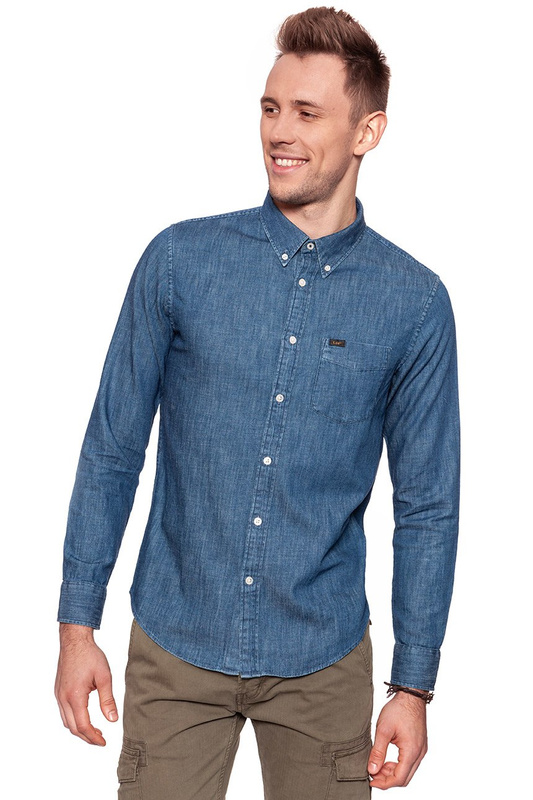 LEE BUTTON DOWN INDIGO L880RDDK