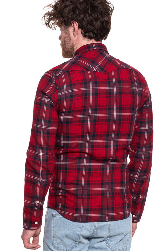 LEE LEE WESTERN SHIRT WARP RED L643OBKG 112115406