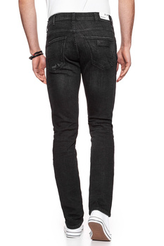 SPODNIE MĘSKIE WRANGLER SPENCER GRUNGE BLACK W16ANK20W 112127233