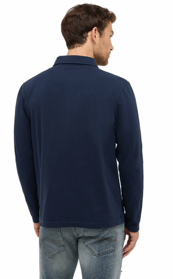 Męski Longsleeve Mustang Style Portis Dark Sapphire 1016881 4136