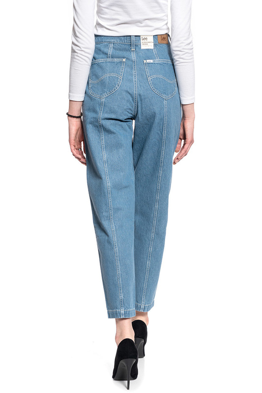 DAMSKIE SPODNIE JEANSOWE LEE Panelled Stella Tape GREY BALA L30QMMOJ 112106579