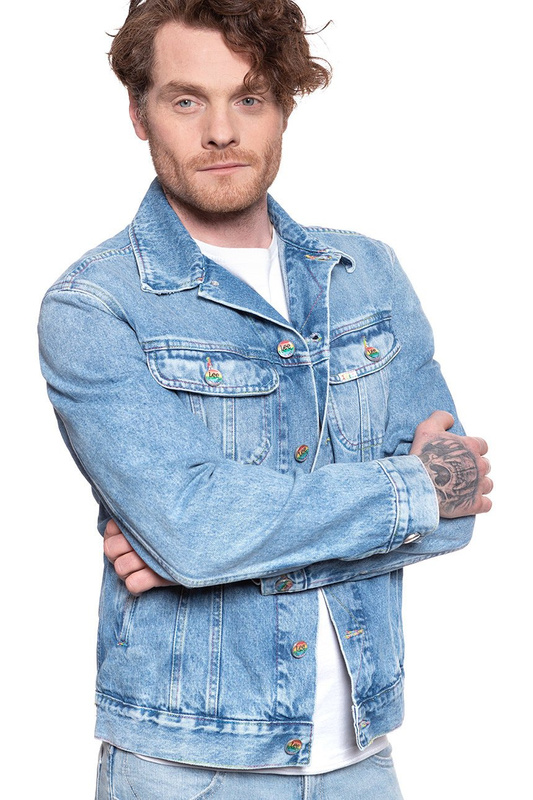 LEE LEE RIDER JACKET STONEWASH L89ZGASQ 112123974