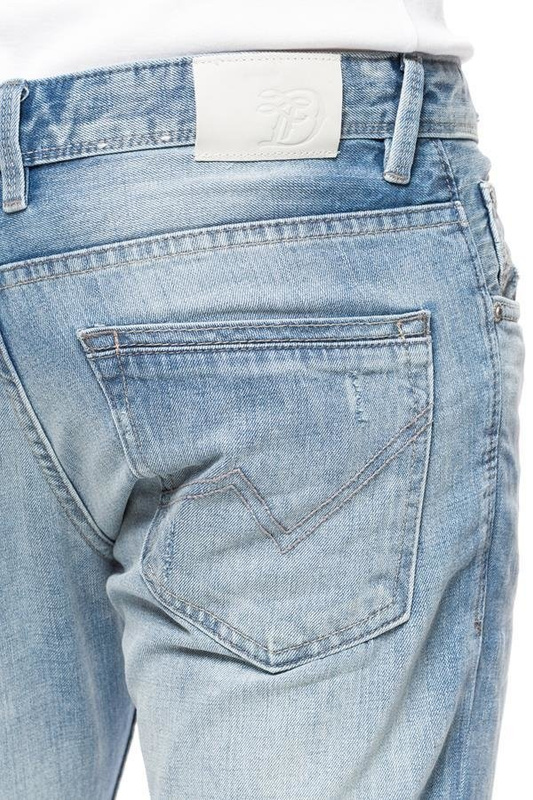 TOM TAILOR SPODNIE MĘSKIE AEDAN SLIM BLUE SUMMER DENIM 6203105.45.12 COL. 1092