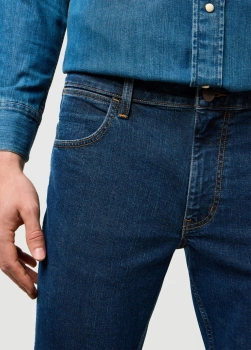 MESKIE SPODNIE WRANGLER GREENSBORO STONE RIVER 112371373