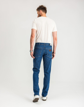 MĘSKIE SPODNIE JEANSOWE WRANGLER TEXAS SLIM GAME ON W12ST112E 112126517
