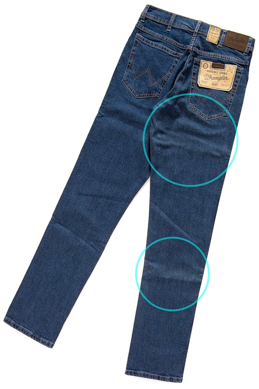 WRANGLER REGULAR FIT STRETCH DARKSTONE W10I23009 112125987