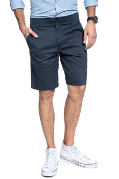 MĘSKIE SZORTY MATERIAŁOWE LEE COMFORT SHORT XM NAVY L71ZPB09 112119601