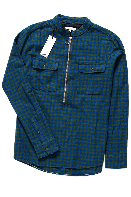 LEE ZIP SHIRT BEYOND BLUE L46EQFKT 112110905
