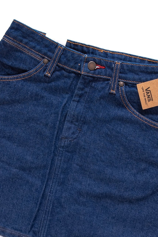 WRANGLER X VANS DENIM SKIRT RINSEWASH W2V2VN023 112128666