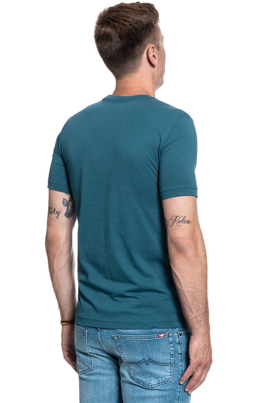 T-SHIRT MĘSKI MUSTANG Alex C LOGO Tee 1009738 5243