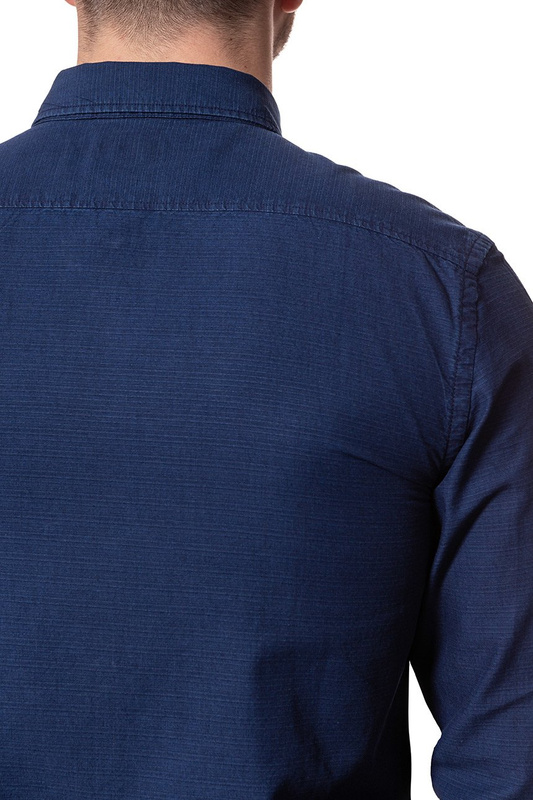 KOSZULA WRANGLER LS 1PKT BUTTON DOWN DARK INDIGO W5883S51E 112129650