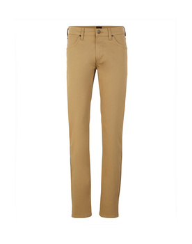 LEE MĘSKIE SPODNIE MATERIAŁOWE DAREN ZIP FLY CLAY 112345389 L707014418