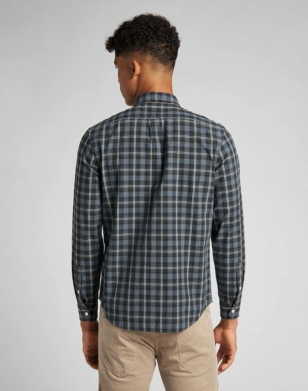 LEE LEE BUTTON DOWN DARK SLATE L880MBTG 112140983