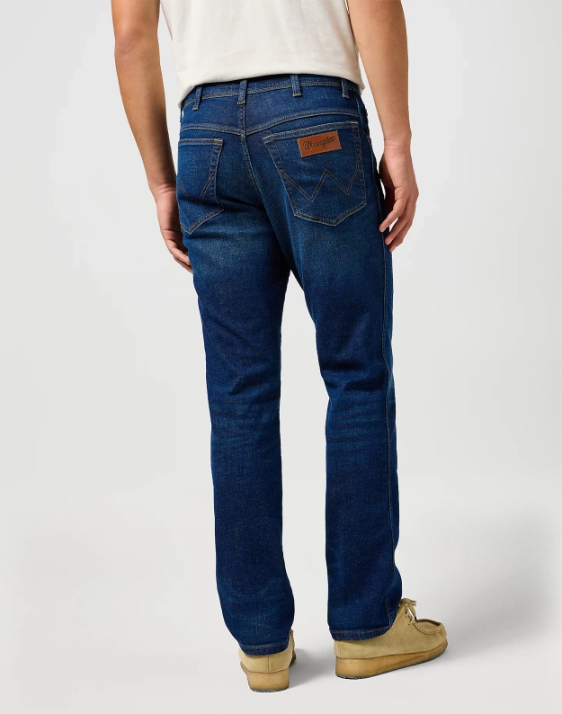 WRANGLER MĘSKIE SPODNIE JEANSOWE WRANGLER TEXAS BLUE ABYSS 112364456