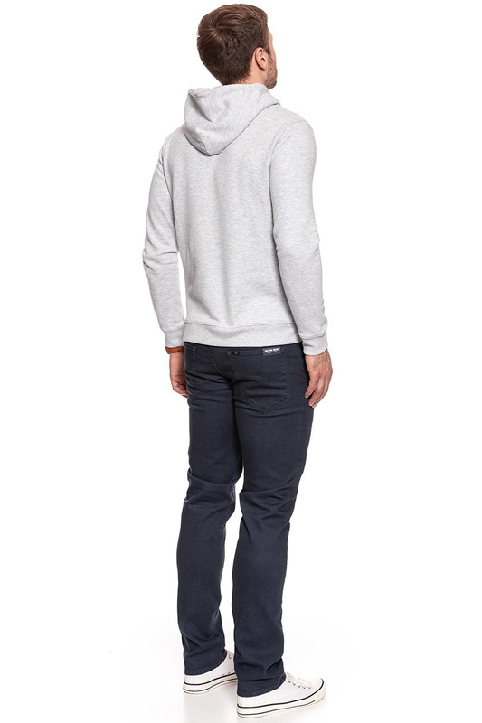 BLUZA MĘSKA LEE STORM RIDER HOODY SHARP GREY MELE L81FUB03 112121732