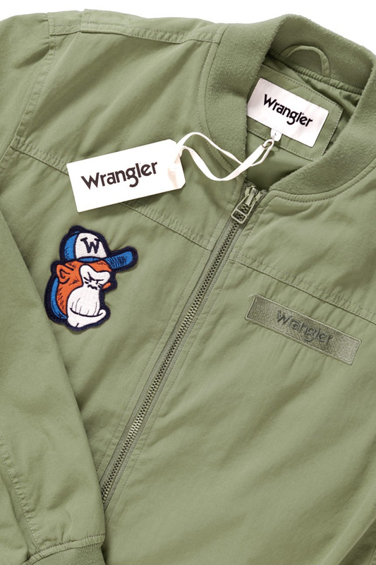 KURTKA WRANGLER JOHNY OLIVINE W4713VEFR 112128996