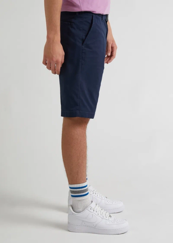 MĘSKIE SZORTY MATERIAŁOWE LEE REGULAR CHINO SHORT DEEP NAVY 112332254
