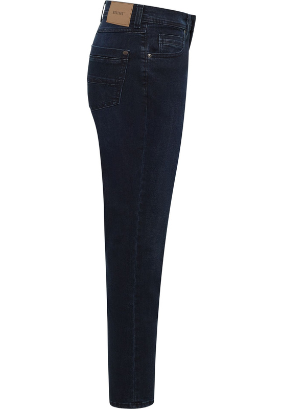 Męskie Spodnie jeansowe Mustang Style Washington Straight Denim Blue 1016983 5000 801