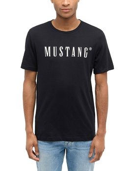 Męski T-Shirt Koszulka MUSTANG Style Austin Black 1014695 4142
